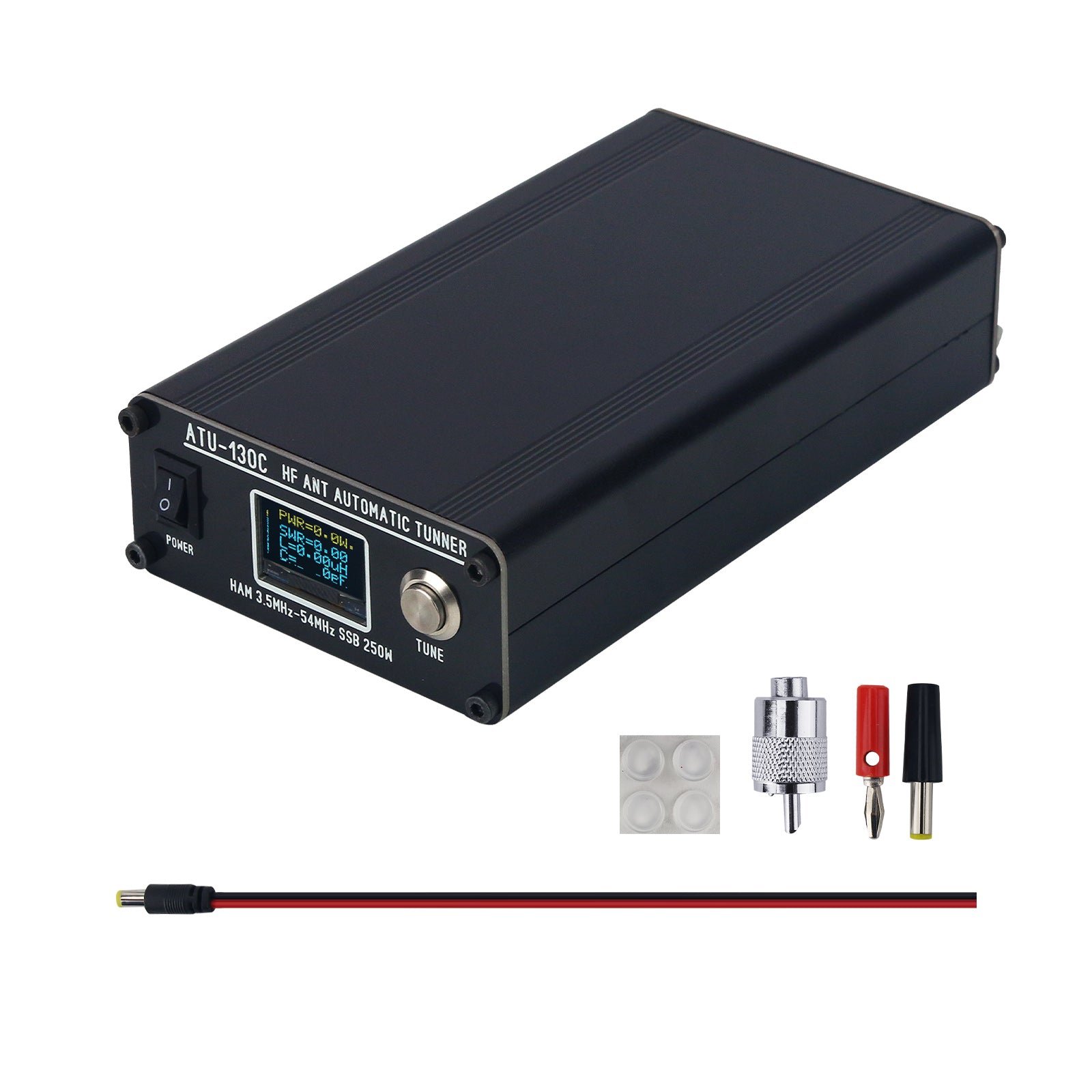 GUOHETEC DP200 7MHz-54MHz HF Antenna a dipolo portatile a onda corta GUOHETEC DP200 7MHz-54MHz HF Antenna a dipolo portatile a onda corta