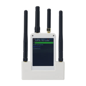 HamGeek 5G Flipper Zero External Module Kit 433MHz RF ESP32C5 GPS Modules with 2.8-inch Screen for Signal/Data Analysis