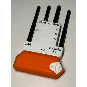 HamGeek 5G Flipper Zero External Module Kit 433MHz RF ESP32C5 GPS Modules with 2.8-inch Screen for Signal/Data Analysis