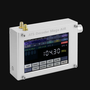 HamGeek ATS-Decoder Air V4.2x 4inch Si4735 Full Band Radio Receiver FM RDS AM Bluetooth with 4-inch Touch Screen