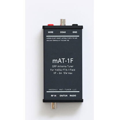 HamGeek mAT-1F Automatic Antenna Tuner HF/50MHz 10W with BNC and Banana Connectors Dedicated for YAESU FTX-1