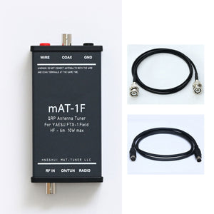 HamGeek mAT-1F Automatic Antenna Tuner HF/50MHz 10W with BNC and Banana Connectors Dedicated for YAESU FTX-1