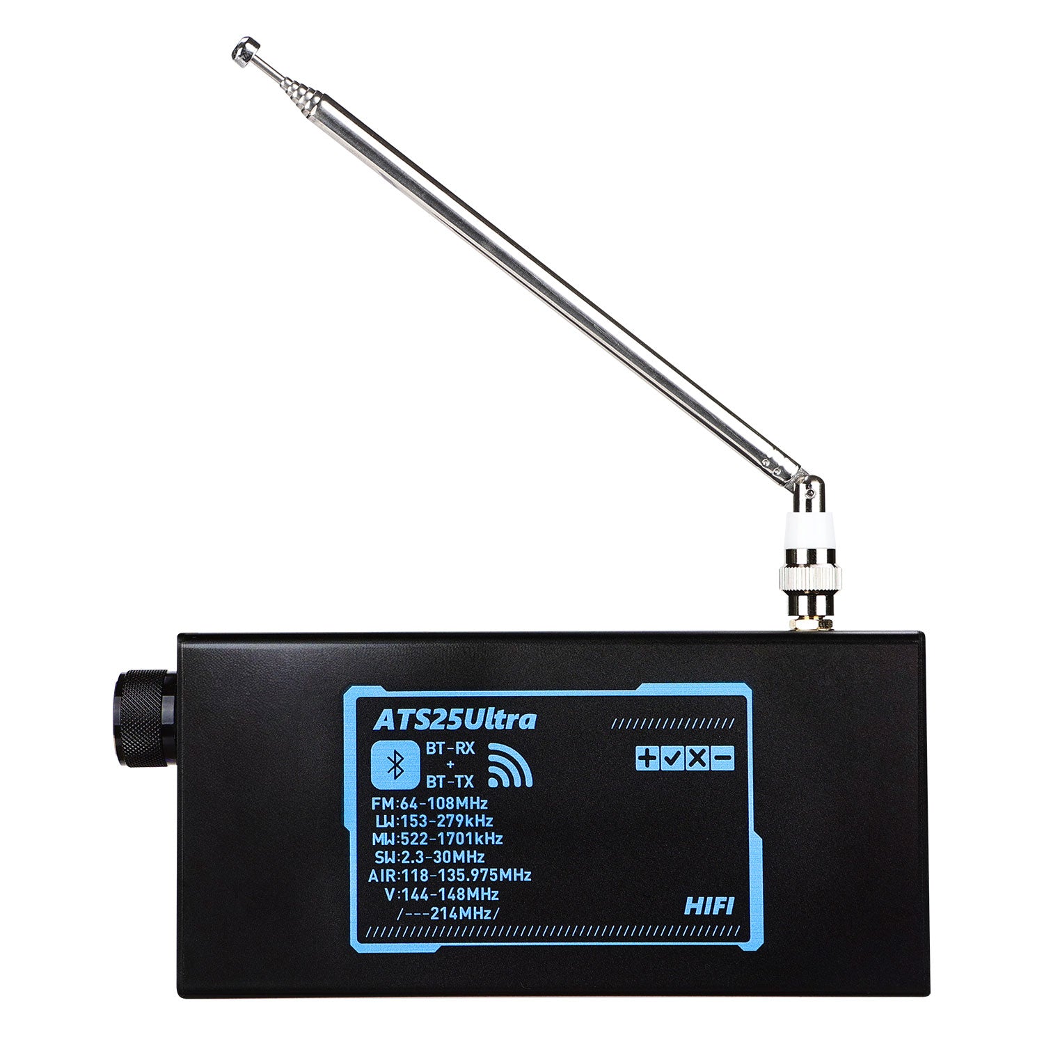 HamGeek ATS25 ULTRA SDR Radio Receiver FM SW SSB MW LW AIR Band, Bluet