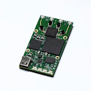 HamGeek TinyB210 SDR Development Board 70MHz–6GHz Software Defined Radio for Linux Optional Metal Case Heatsink