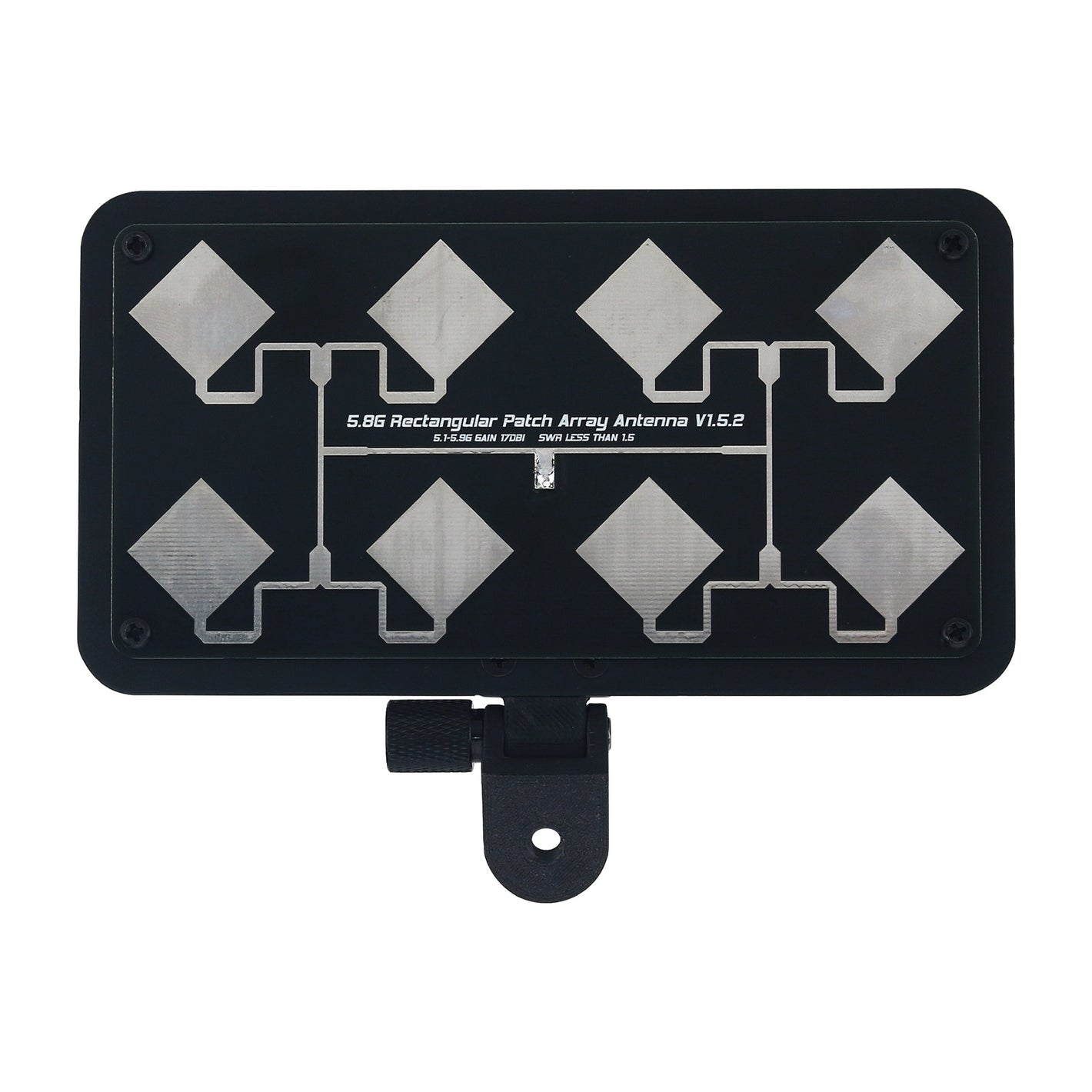 HamGeek HG1727 5.8GHz 17dBi High Gain PATCH Antenna Directional Patch Array Flat Panel Antenna for Fixed Wing FPV