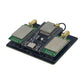 HamGeek ESP32 DevKitC NRF24L01 PA LNA 2.4GHz Wireless Module Bluetooth WiFi Development Board with 12dBi/8dBi Antennas