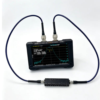 HamGeek LiteVNA67 50kHz-6.3GHz VNA Portable Vector Network Analyzer Built-in FPU with 7-Inch Touch Screen