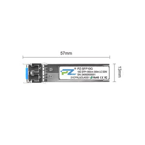 PZ 10G 40G 100G SFP+ QSFP+ QSFP28 Optical Transceiver Module 850nm DDM Fiber Ethernet