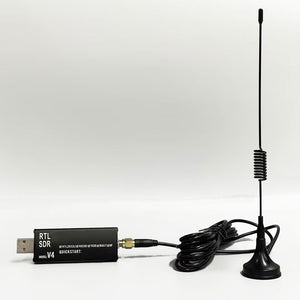 HamGeek RTL SDR V4 RTL2832U 100kHz-1.7GHz Software Defined Radio High Precision SDR Receiver with Antennas