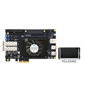 PZ7045F-FH-KFB FPGA Development Board PSOC7000 FMQL45T900 350K Logic Cells 1GB+1GB DDR3 FMC PCIe
