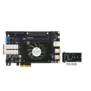 PZ7045F-FH-KFB FPGA Development Board PSOC7000 FMQL45T900 350K Logic Cells 1GB+1GB DDR3 FMC PCIe