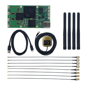 HamGeek TinyB210 SDR Development Board 70MHz–6GHz Software Defined Radio for Linux Optional Metal Case Heatsink