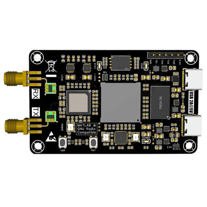 HamGeek NanoSDR SDR Development Board with ZYNQ7010 AD9363 Chip Compatible with PlutoSDR MATLAB & GNU Radio
