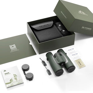 REASURE 10X42 APO Flat Field ED Professional Bee Finding Binocular BAK4-HT Prism Telescope IPX7 Waterproof