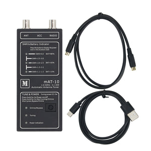 HamGeek mAT-10 1.8–54.0MHz 0.5–5W Portable Automatic Antenna Tuner for Yaesu FT-817/818ND QRP Transceivers