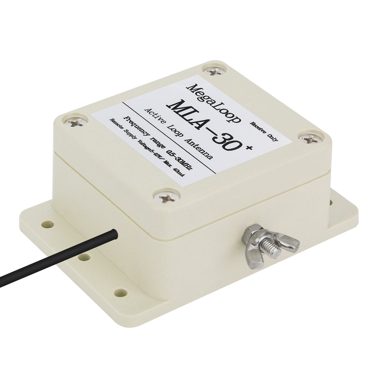 MLA-30+ Empfangsantenne MLA30+ Aktive Rahmenantenne – 500 KHz–30 MHz, Kompakt, USB-Stromversorgung, Für Stadtbewohner & Kurzwellen-Fans MLA-30+ Empfangsantenne MLA30+ Aktive Rahmenantenne – 500 KHz–30 MHz, Kompakt, USB-Stromversorgung, Für Stadtbewohner & Kurzwellen-Fans