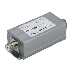 HamGeek 1.5-30MHz Shortwave Band Pass Filter BPF Strengthen Anti-Interference Capacity For Radios