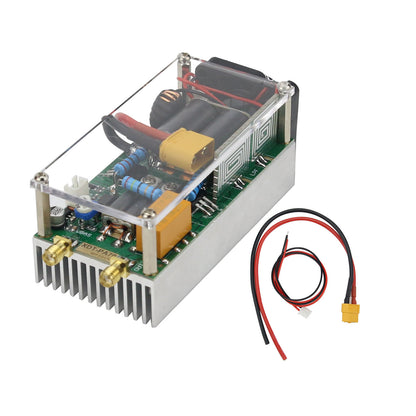 HamGeek PA100 100W 3~30Mhz Shortwave Power Amplifier RF HF Amplifier for Xiegu X5105 G90S G1M w/Case