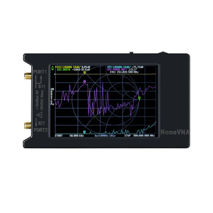 HamGeek NanoVNA H4 50KHz-1.5GHz Vector Network Analyzer NanoVNA Vector w/ 4" LCD Display For UHF Antenna