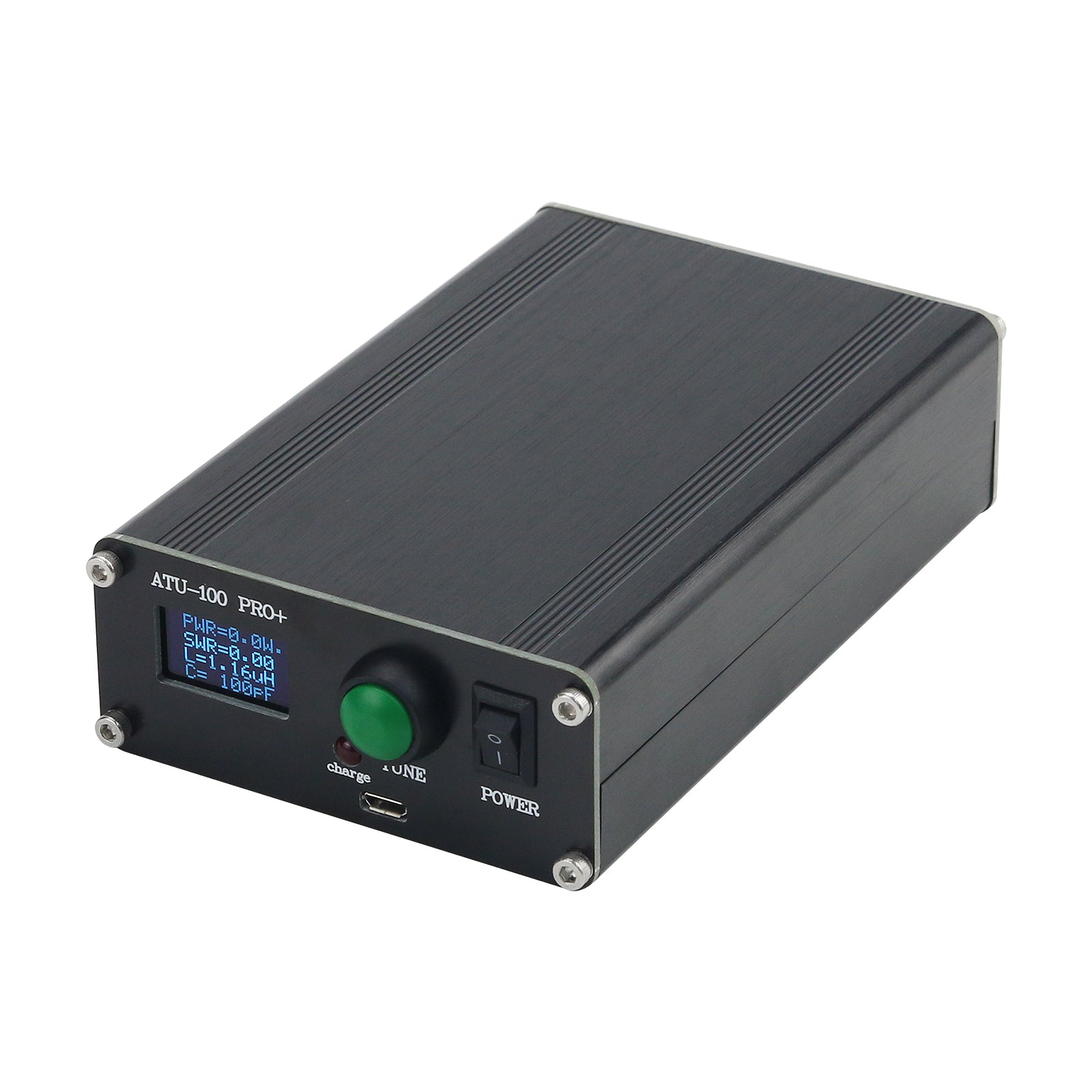 ATU100 Tuner d'antenne automatique à ondes courtes 1,8-30 USB type C rechargeable avec écran OLED de 0,91 ATU100 Tuner d'antenne automatique à ondes courtes 1,8-30 USB type C rechargeable avec écran OLED de 0,91