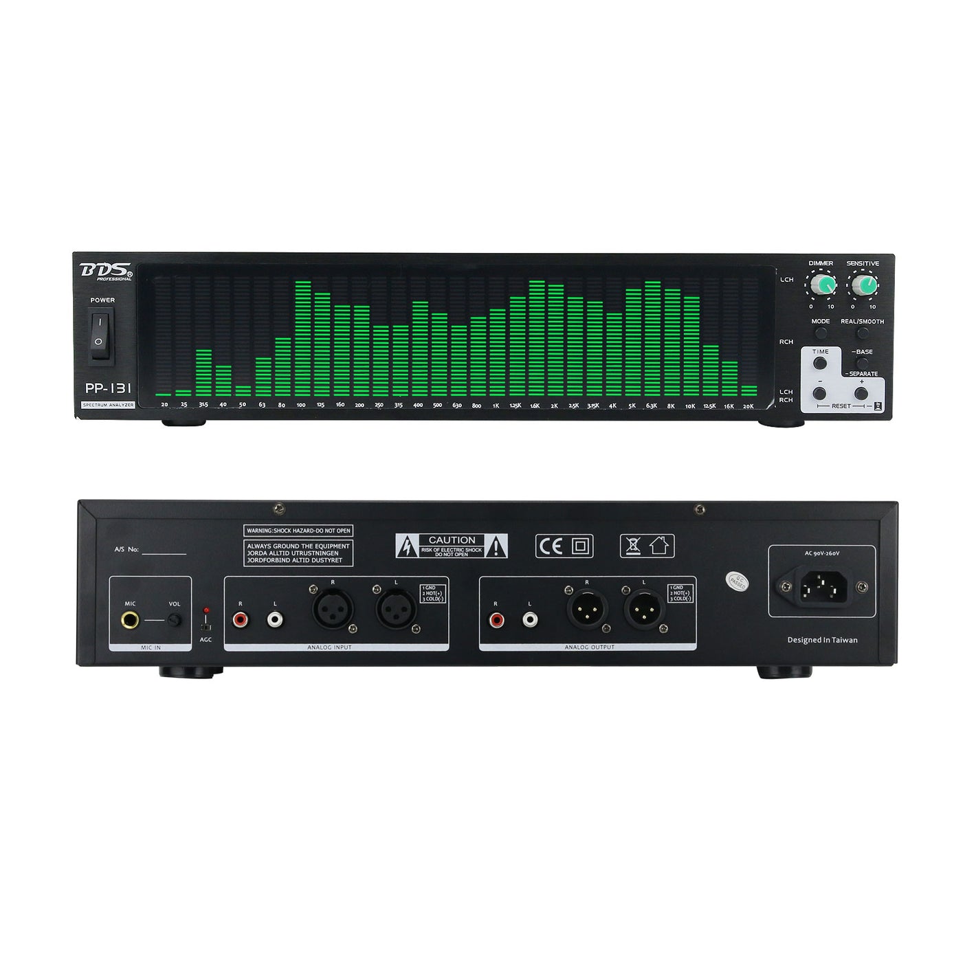 HamGeek PP-131 Audio Spectrum Analyzer Display Music Spectrum Indicator VU Meter 31-Segment