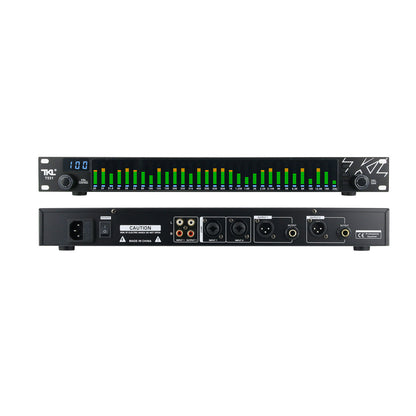 HamGeek T531 Digital Equalizer EQ Noise Reduction with Spectrum Display 31 Bands For KTV Stage Performance