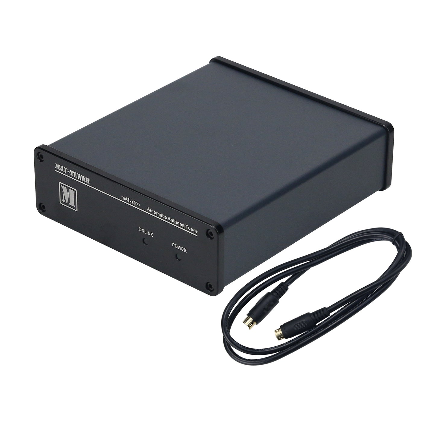 HamGeek mAT-Y200 1.8-54MHz Automatic Antenna Tuner Shortwave Antenna Tuner for Yaesu FT-891 FT-991A