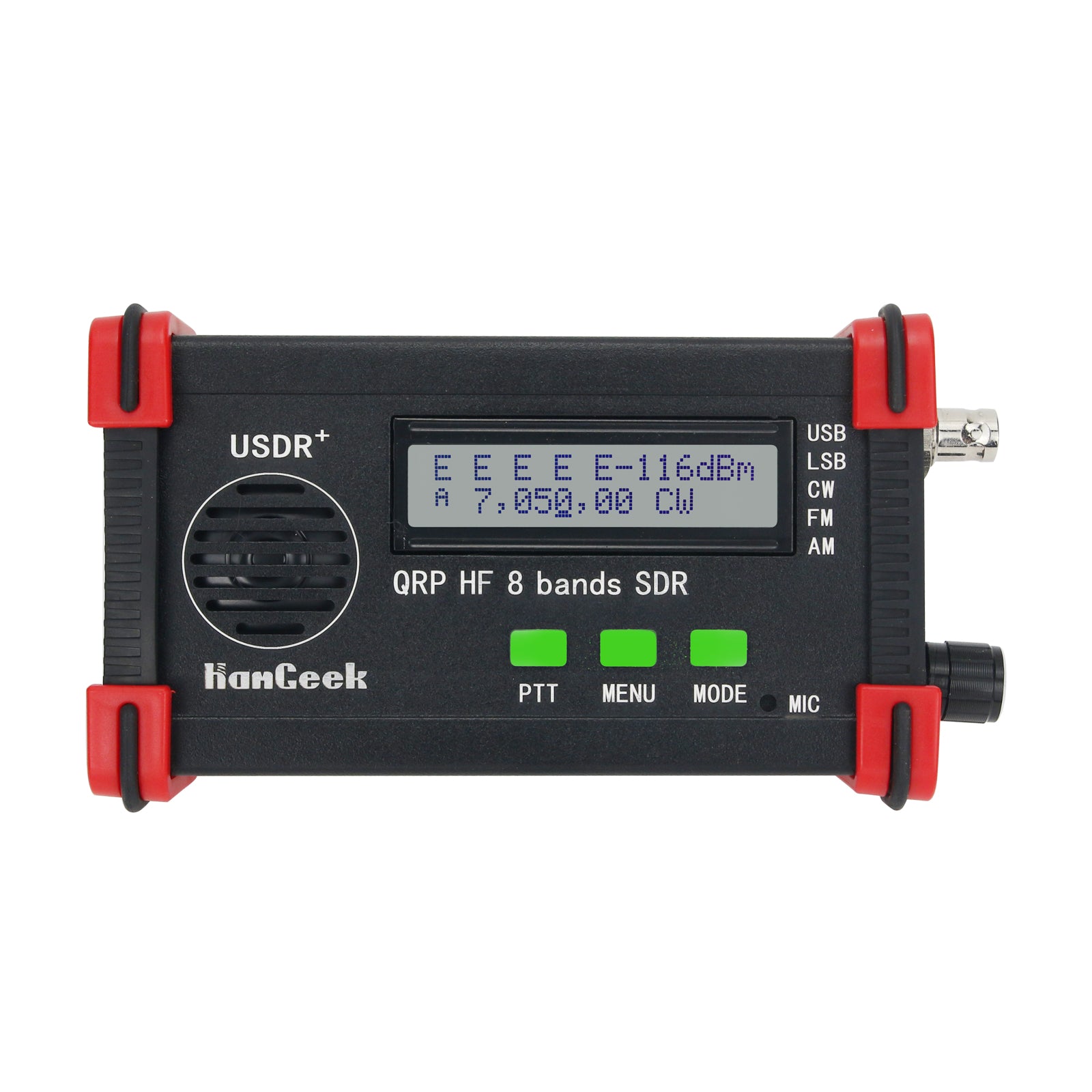 HamGeek USDR+ 5W QRP HF 8-Band SDR Transceiver FT8 USB LSB HF Transcei