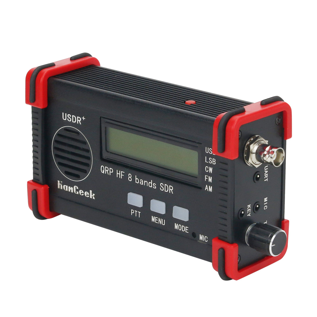 Transiver Usb HamGeek USDR+ 5W QRP HF 8-Band SDR Transceiver FT8 USB LSB HF Transcei