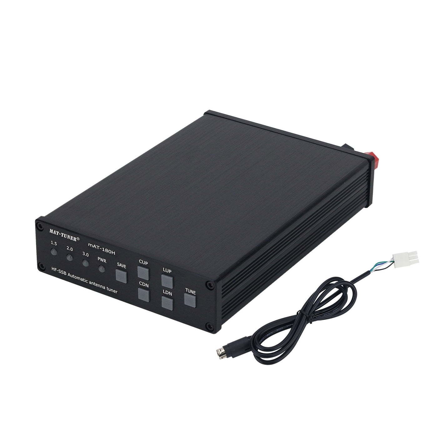 HamGeek MAT-TUNER mAT-180H 120W Automatic Tuner Shortwave Antenna Tuner w/ mAT-CK Cable for KENWOOD Transceivers