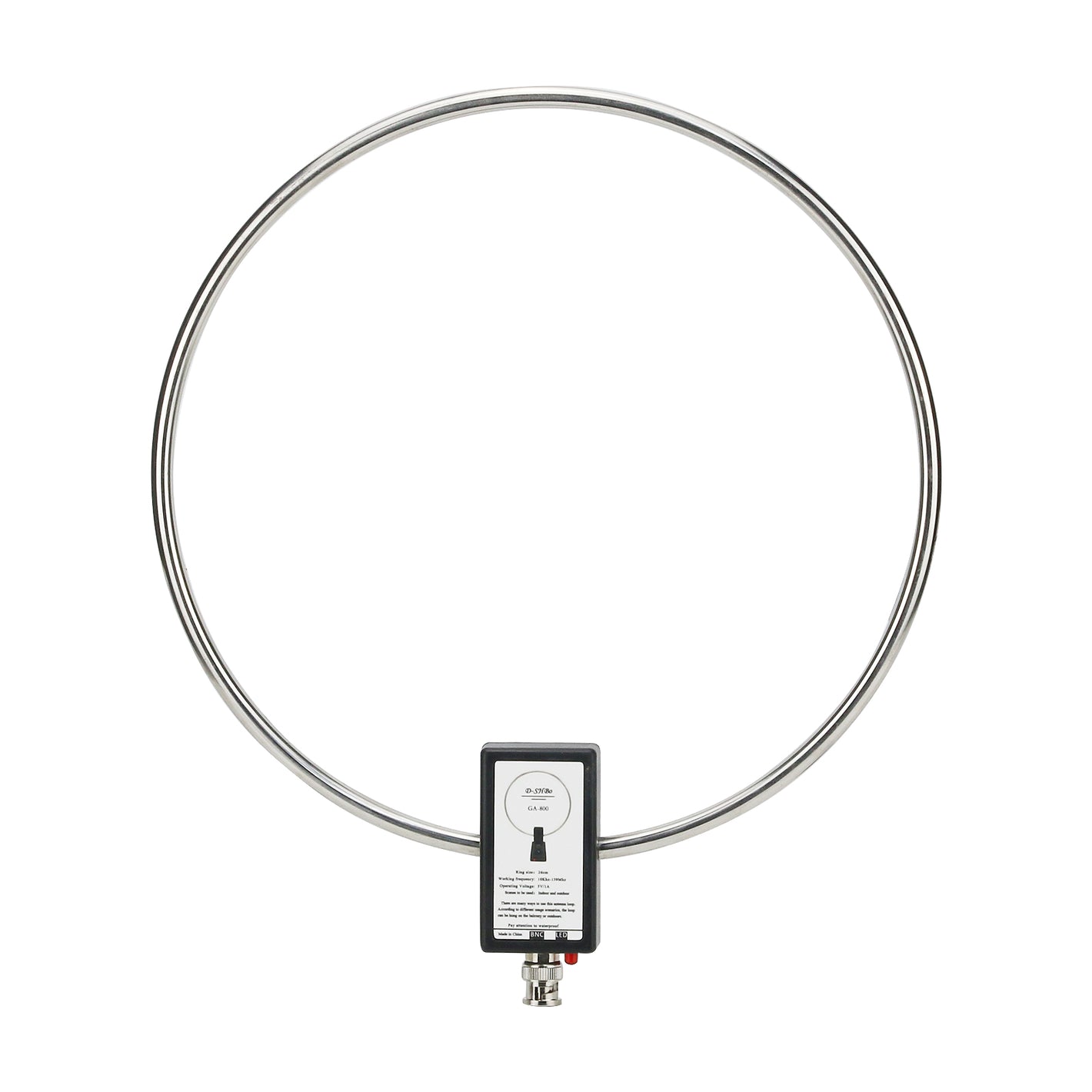 HamGeek GA-800 Active Loop Antenna Shortwave Antenna 10KHz-159MHz Portable HF Antenna for Radios