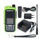 HamGeek HGA37 UHF VHF Walkie Talkie Handheld Transceiver AM FM Radio with Color LCD