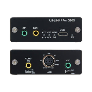 HamGeek U5-LINK Radio Connector Radio Link FT8 Communication HRD/N1MM/CW for XIEGU G90S Transceiver
