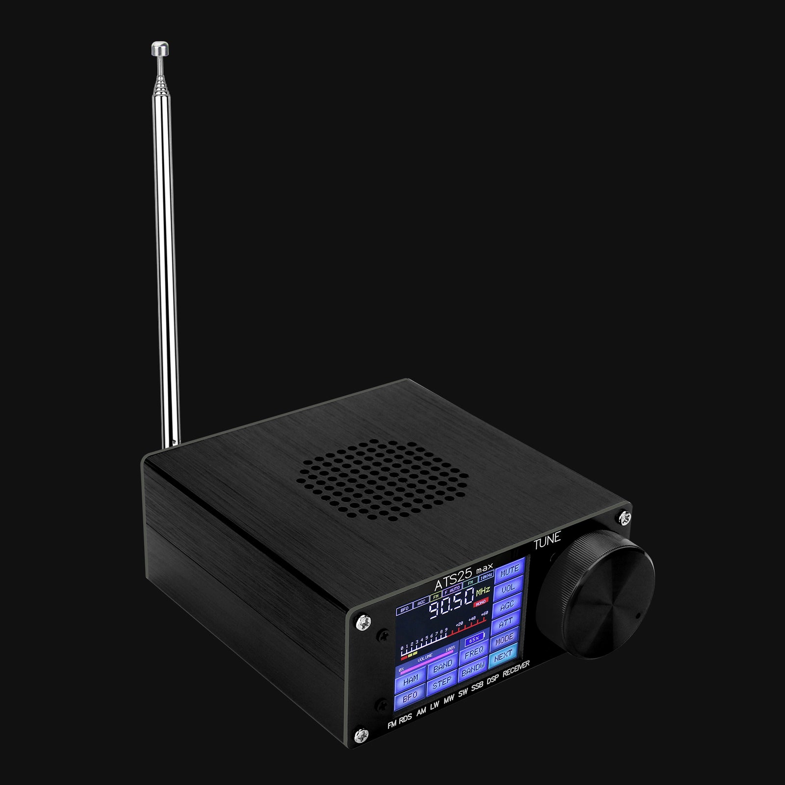 HamGeek ATS25 Max Si4732 All Band Radio Receiver FM RDS AM LW MW SW SS