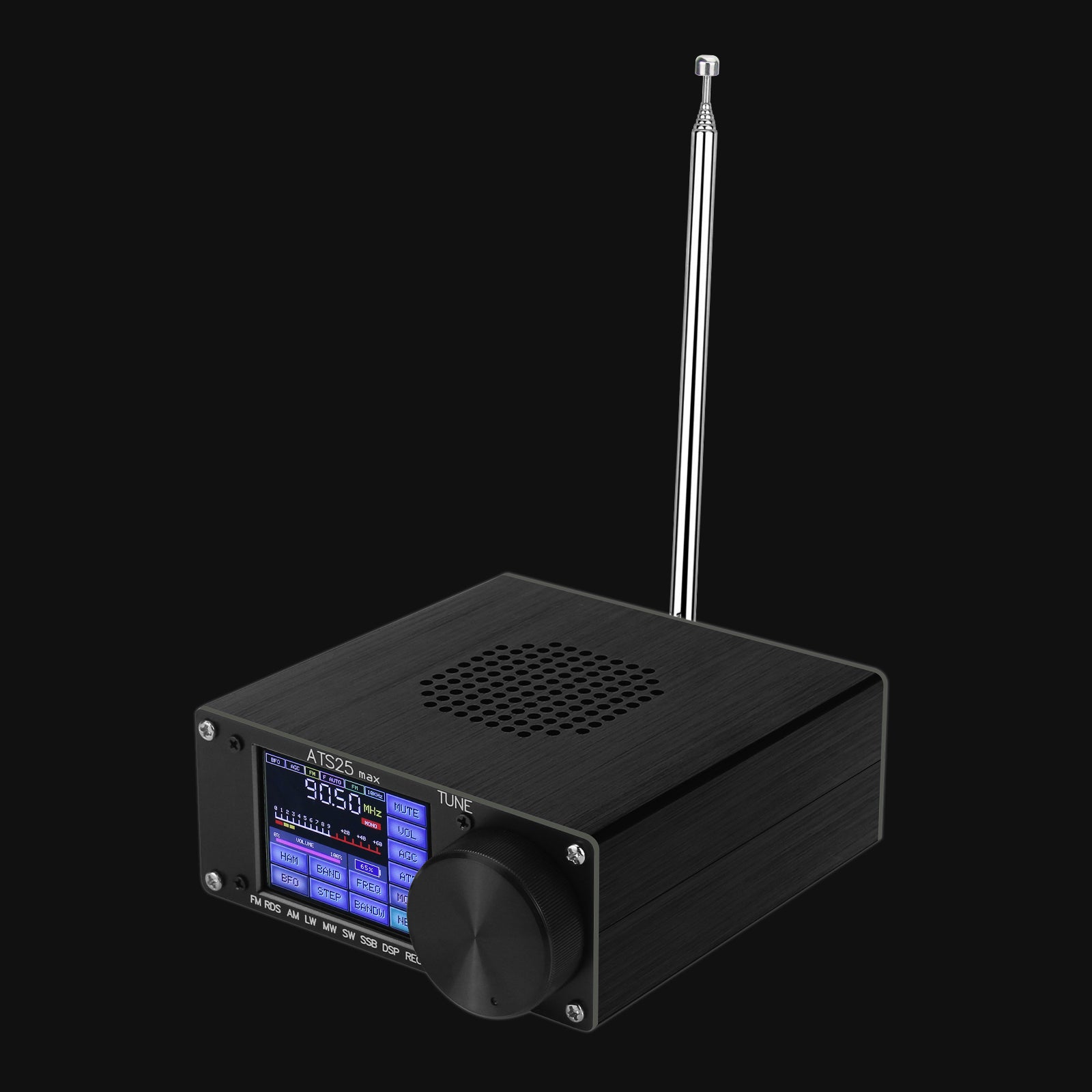 Ricevitore Radio SPORTARC ATS-25Max - FM/LW/MW/SW/SSB, Touchscreen 2.4", DSP, Decoder Digitale - Foto 3