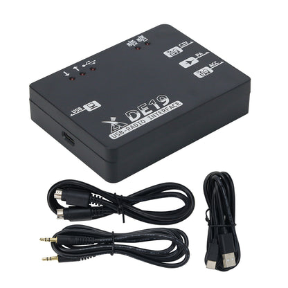 HamGeek DE19 External Expansion Adapter USB Radio Interface Applied to G106C G90S XPA125B for XIEGU