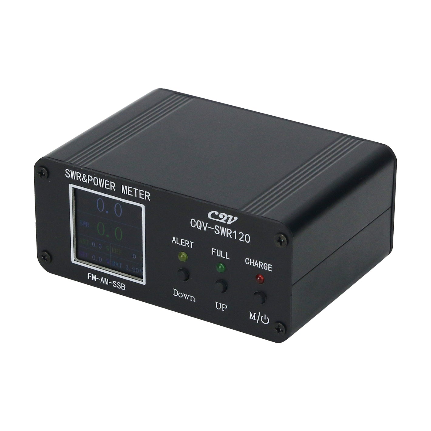 HamGeek CQV-SWR120 1.8MHz-54MHz Digital SWR & Power Meter with Type-C Interface Colour LCD Display