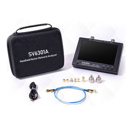 HamGeek SV6301A Vector Network Analyzer 6.3GHz 1001 Sweep Frequency Points MF LF HF VHF UHF with 7" LCD Nanovna