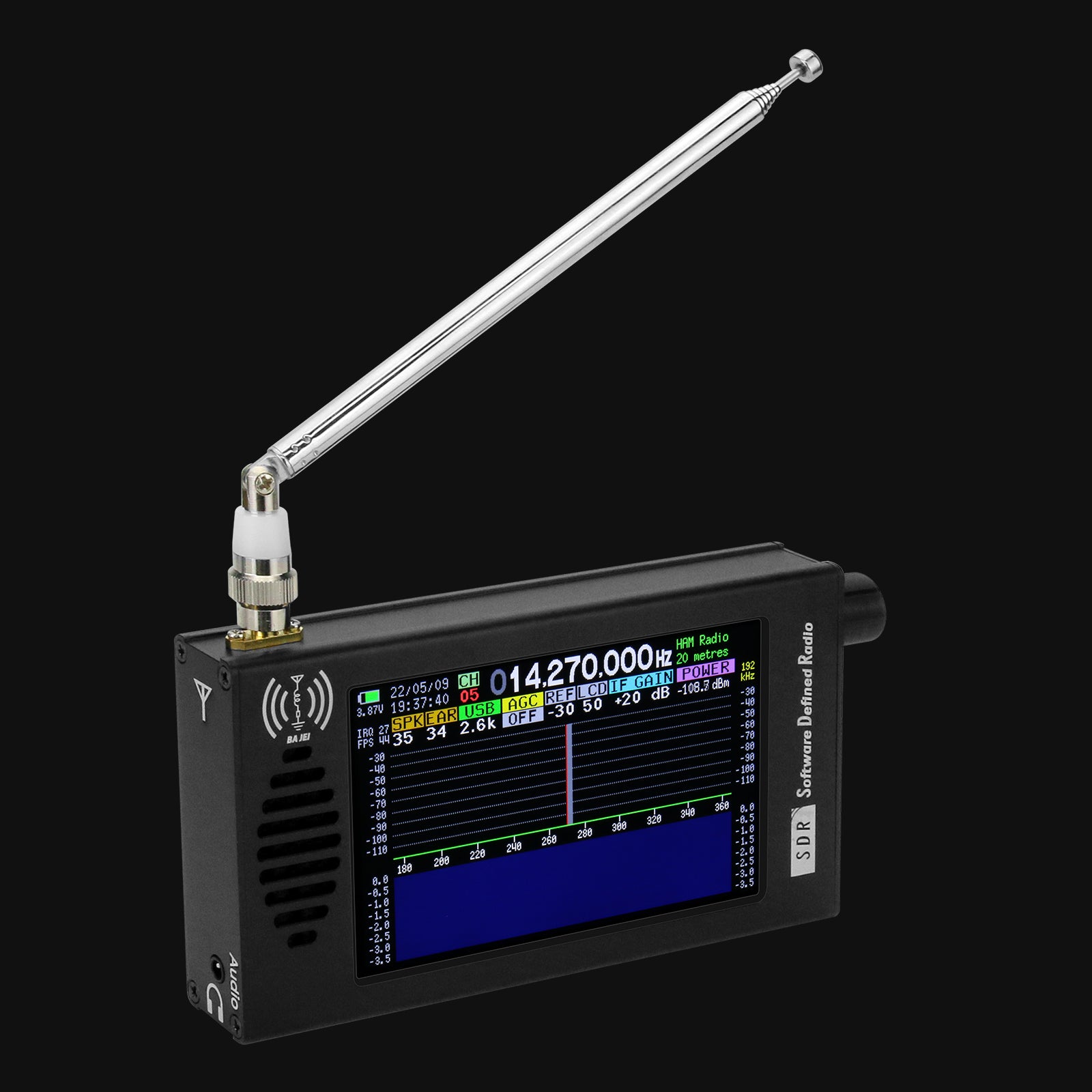 HamGeek DSP 01 SDR Radio Receiver DSP Receiver CW AM SSB FM WFM W 4 3 hamgeek-dsp-01-sdr-radio-receiver-dsp-receiver-cw-am-ssb-fm-wfm-w-4-3