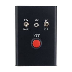 HamGeek DIH-1 Multifunctional Radio Microphone Radio Accessory for XIEGU Shortwave Radio Support External Speaker/Headphone