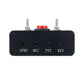 HamGeek DIH-1 Multifunctional Radio Microphone Radio Accessory for XIEGU Shortwave Radio Support External Speaker/Headphone