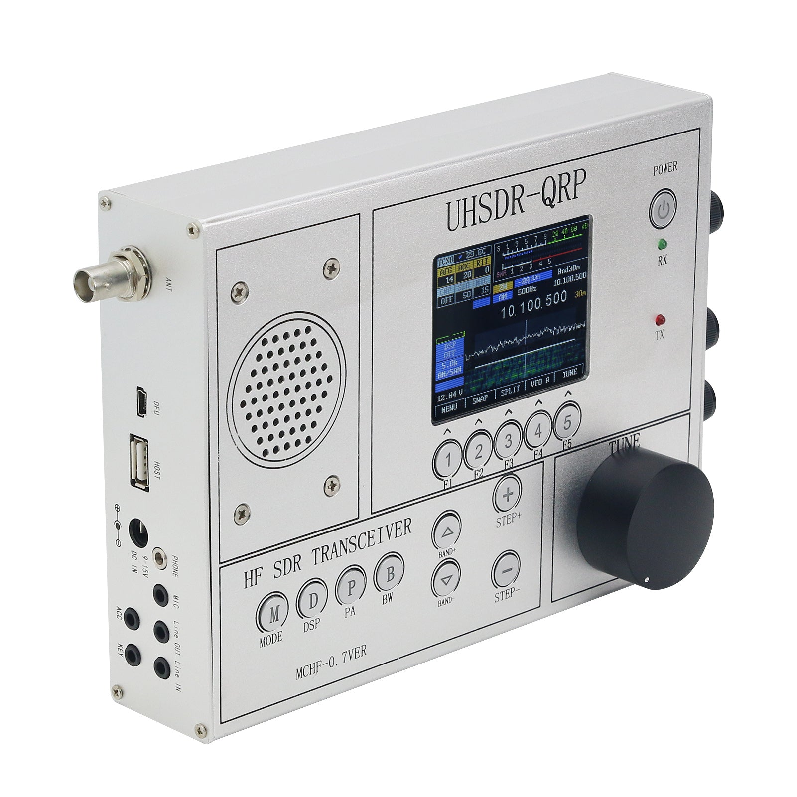 HamGeek UHSDR-QRP V0.7 1.8-30Mhz mcHF Transceiver HF SDR Transceiver C
