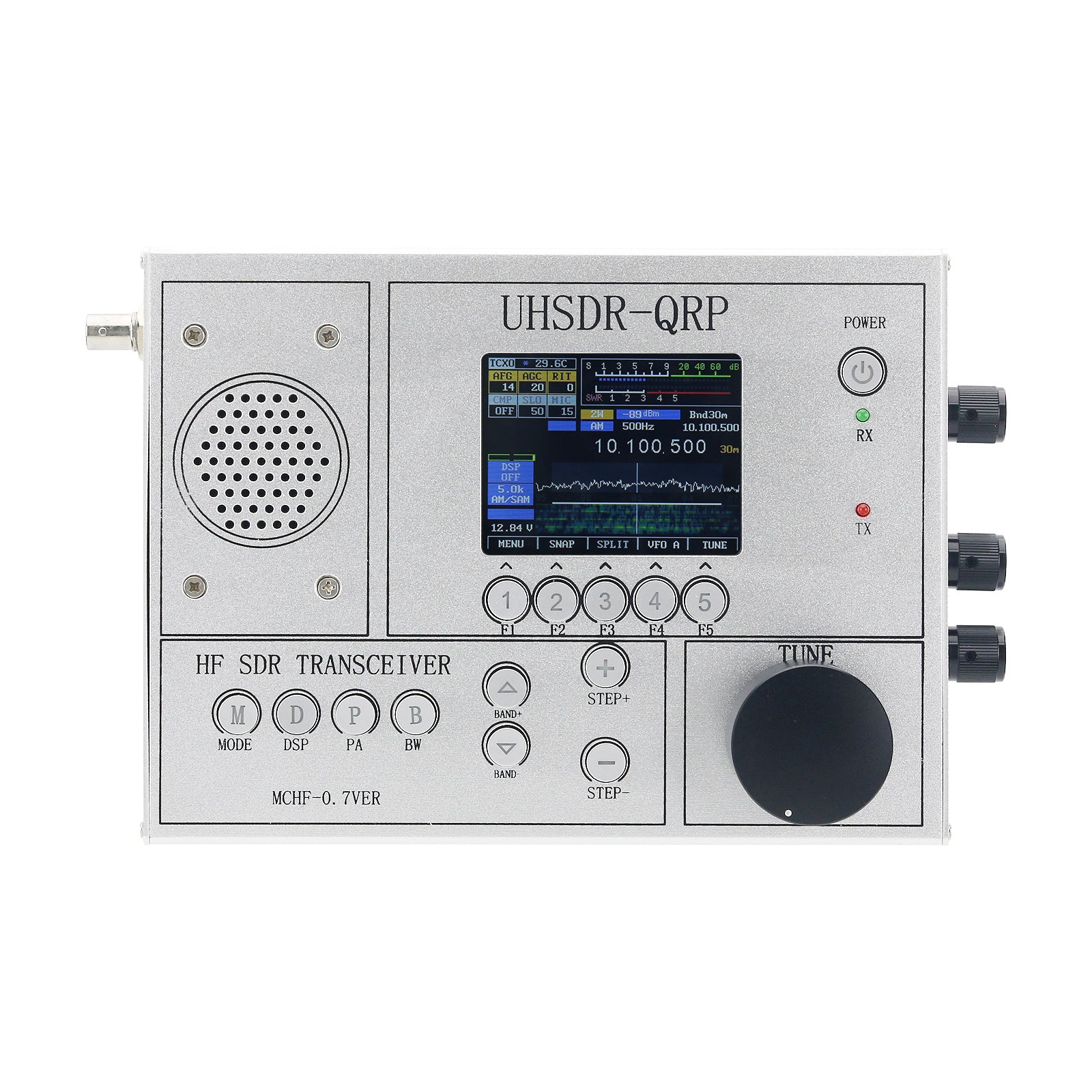 HamGeek UHSDR-QRP V0.7 1.8-30Mhz mcHF Transceiver HF SDR Transceiver C