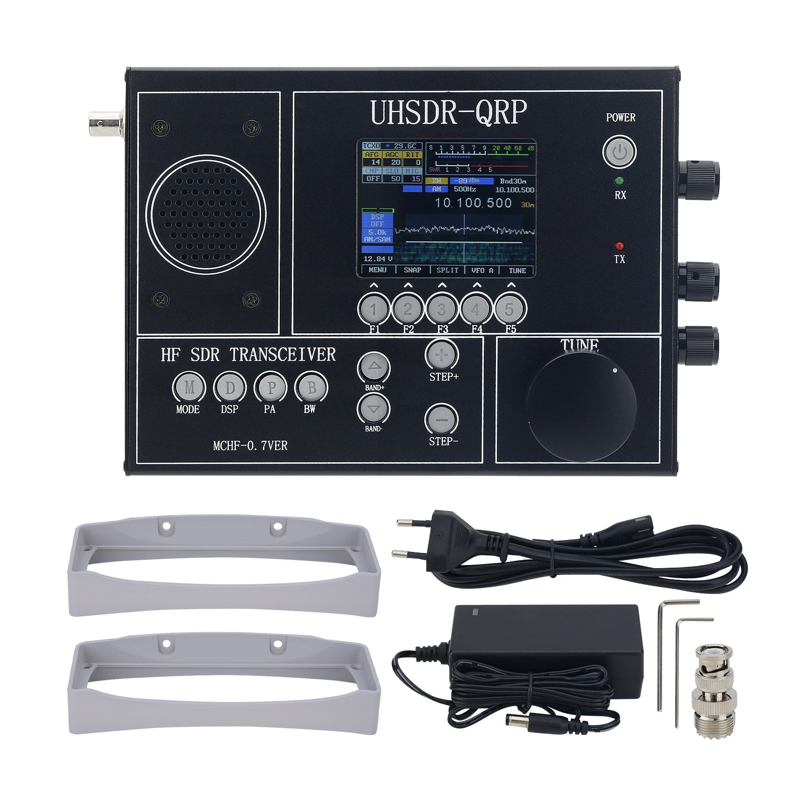 HamGeek UHSDR-QRP V0.7 1.8-30Mhz mcHF Transceiver HF SDR Transceiver C