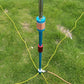 HamGeek MA-12 7MHz-50MHz Portable GP Antenna High Quality Shortwave Antenna for HAM SPACE Radio