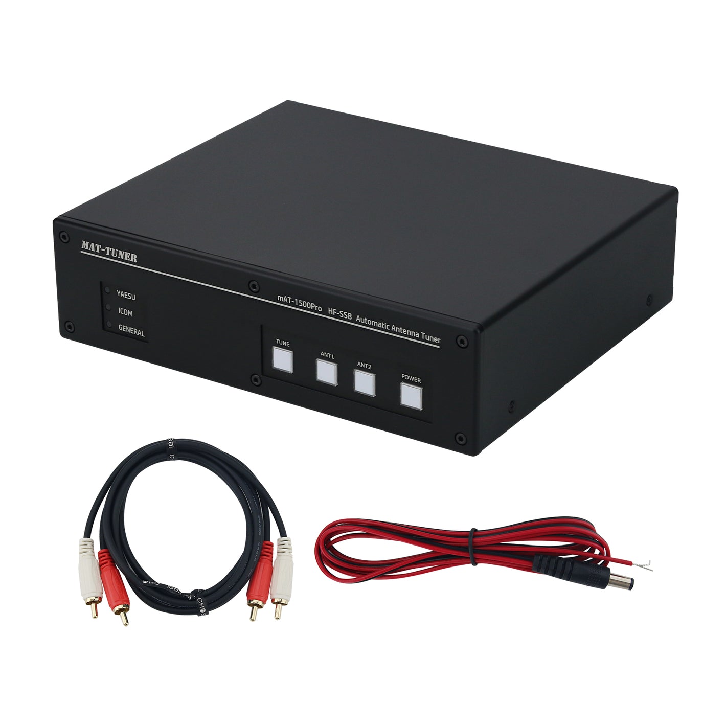 HamGeek MAT-1500Pro General High Power Automatic Antenna Tuner with 3 Modes for YAESU ICOM Shortwave Radios