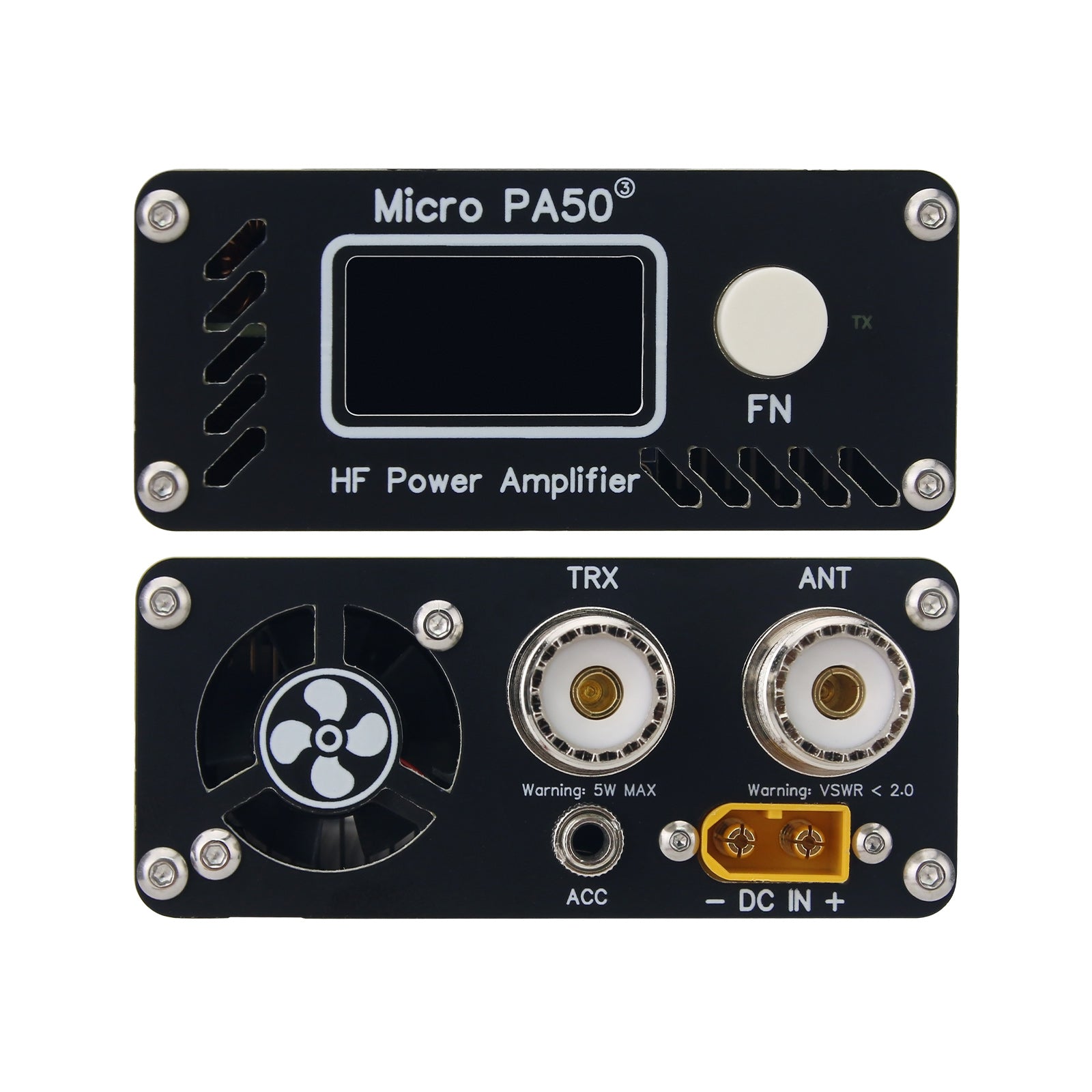 HamGeek Micro PA50+ 3.5MHz-28.5MHz 50W HF Power Amplifier HF Amp with