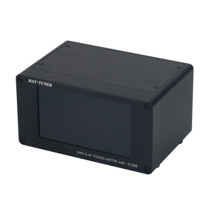 HamGeek mAT-S1500 Digital Display SWR Power Meter 1.8-54MHz 1500W High Precision RF Power Meter for Shortwave Radio
