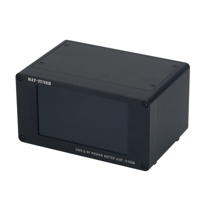HamGeek mAT-S1500 Digital Display SWR Power Meter 1.8-54MHz 1500W High Precision RF Power Meter for Shortwave Radio