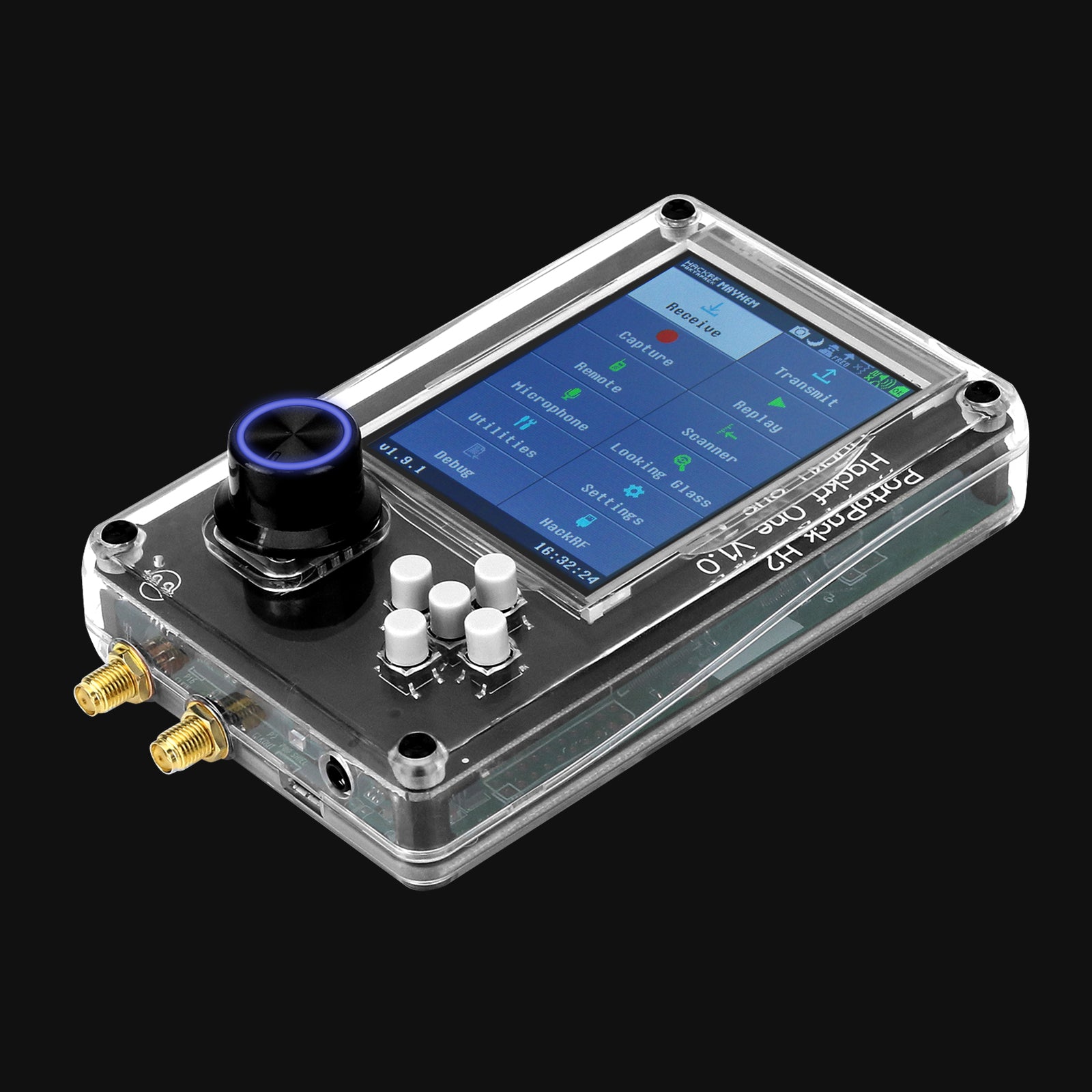 HackRF One ＆PortaPack PortaPack H1 Hack RF One SDR Aluminum Case Kit | eBay